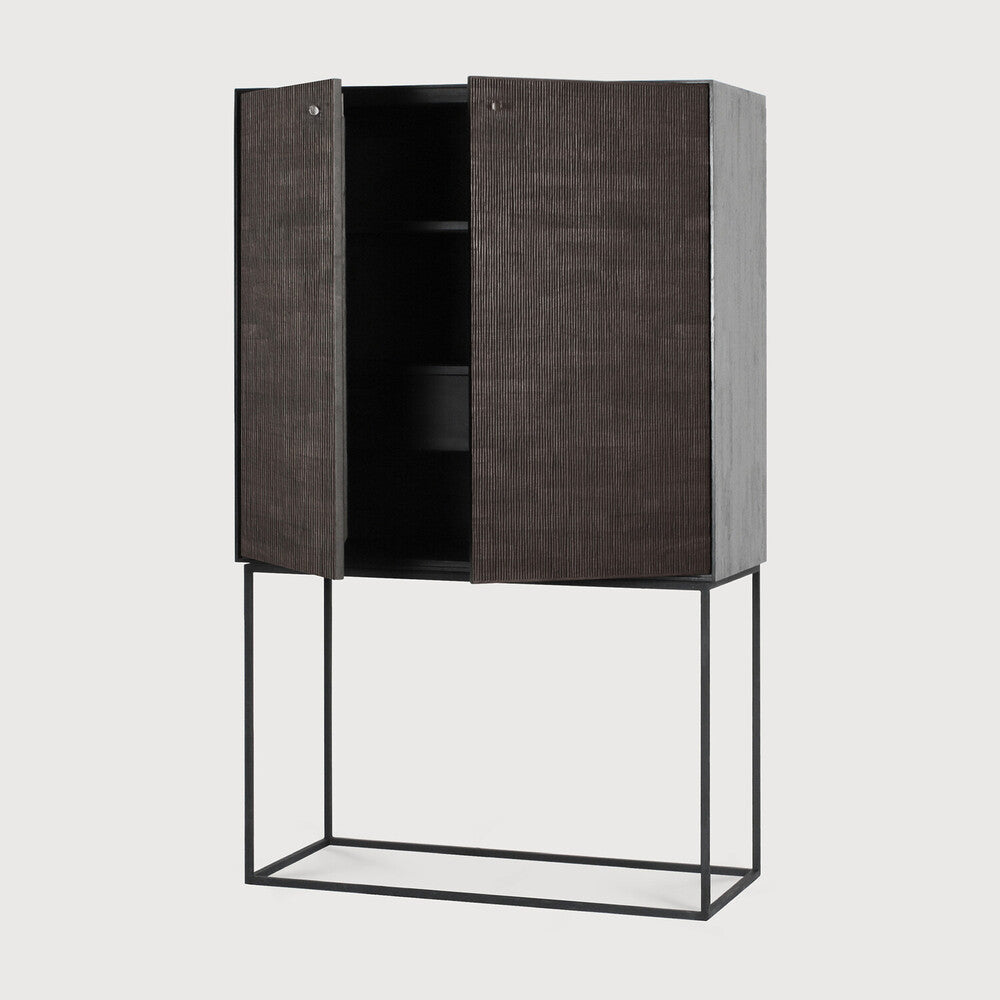 Grooves 2-Door Cupboard, view 3