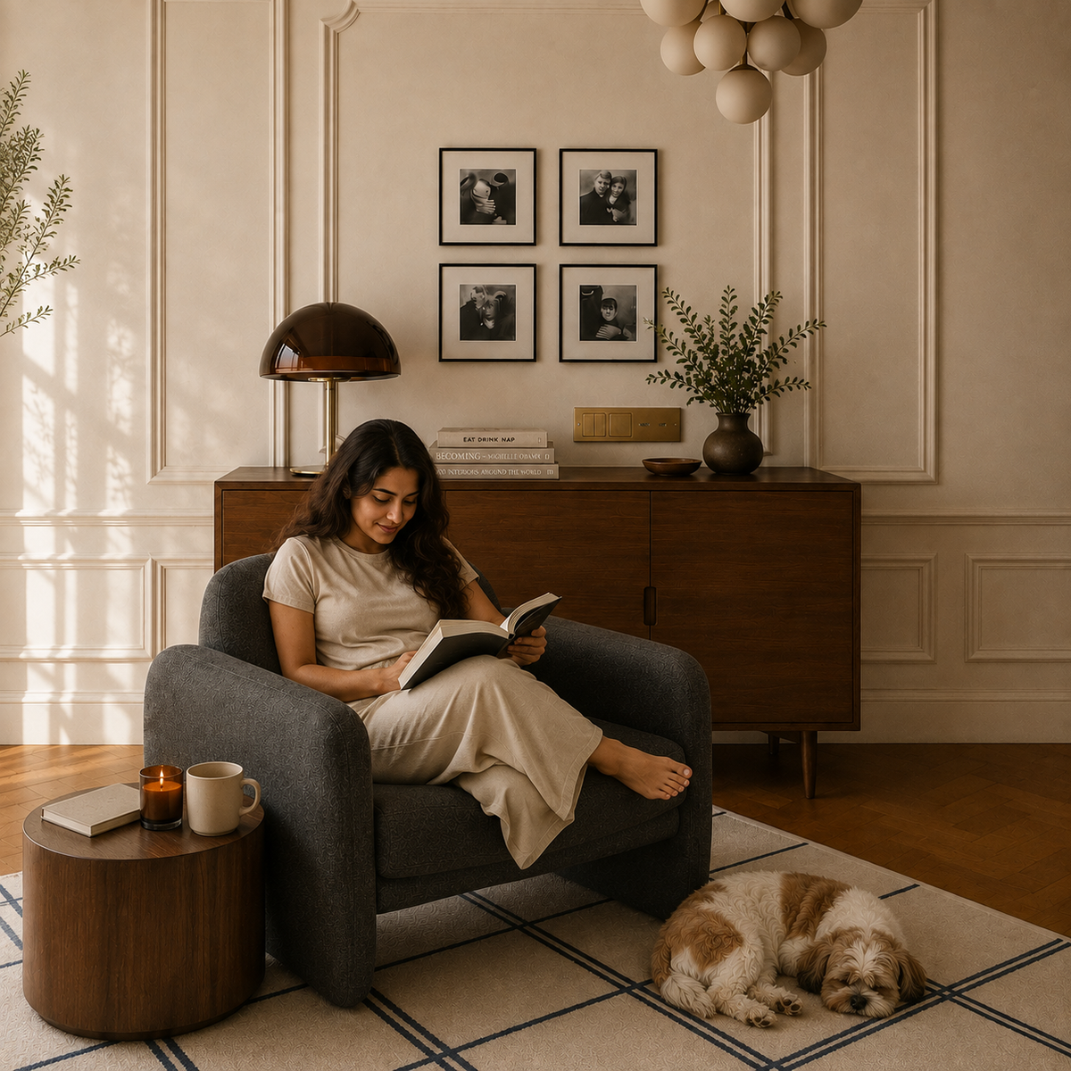 Ruby Retro Lounger