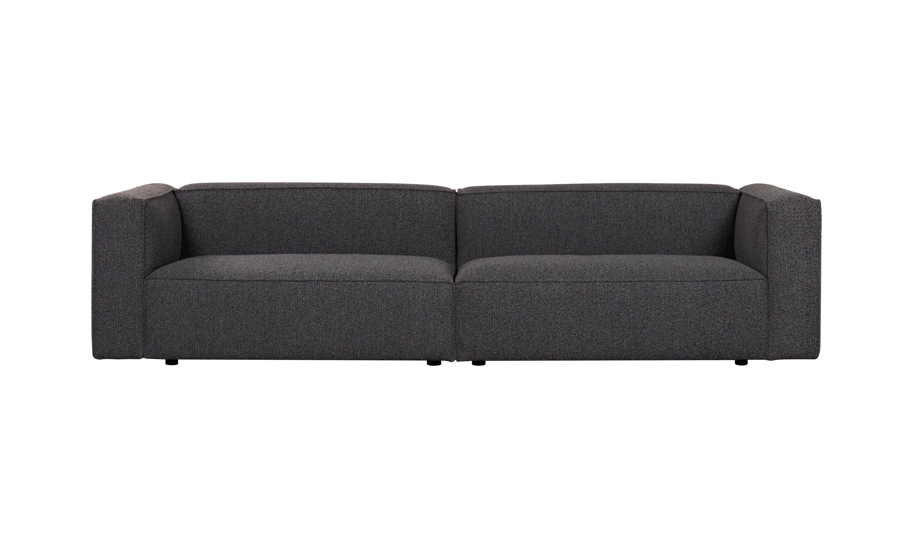 Aretha 4 Seater Boucle Charcoal