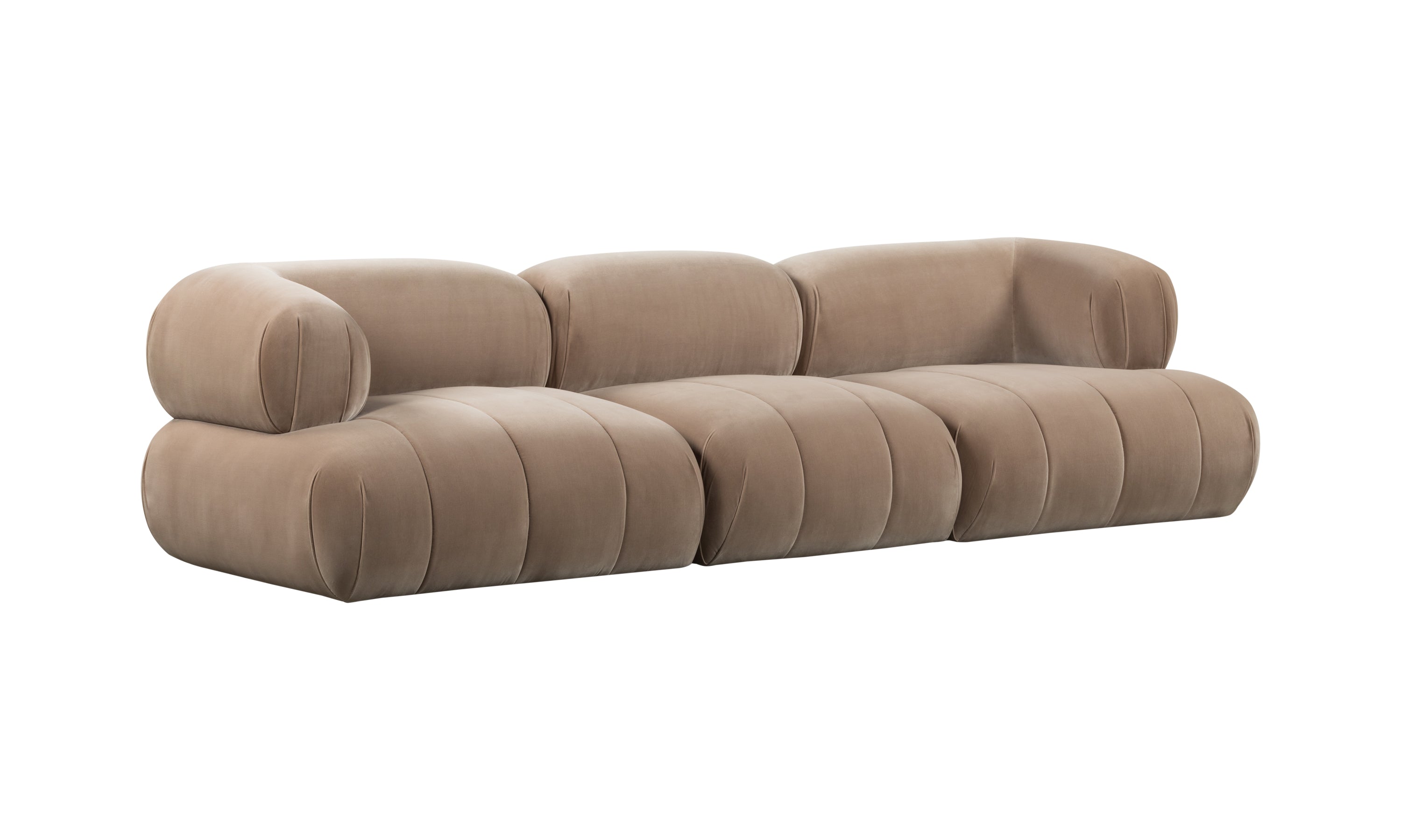 Leon 4 seater sofa Cotton Mink