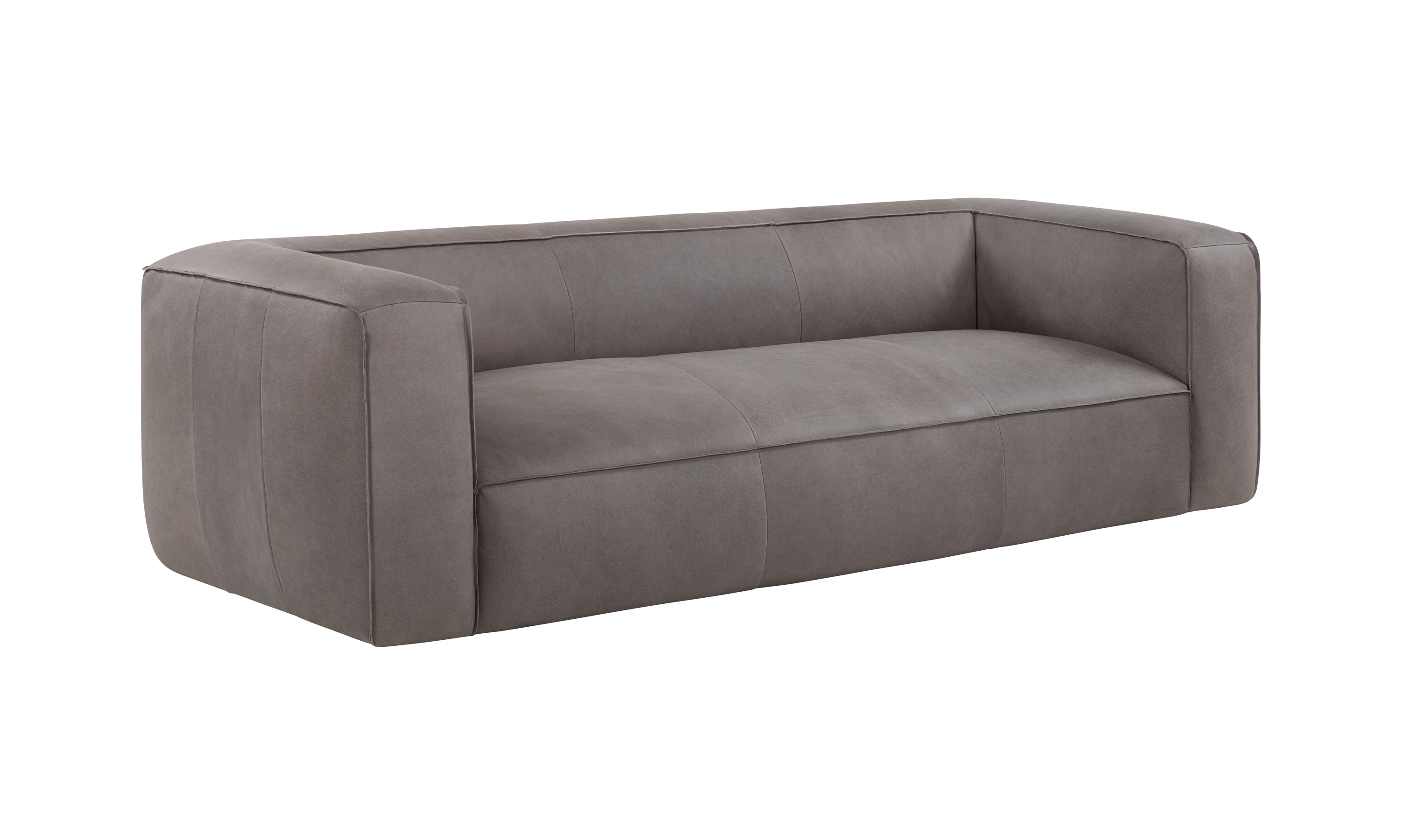 Raw Diva Sofa Utah Smoke leather