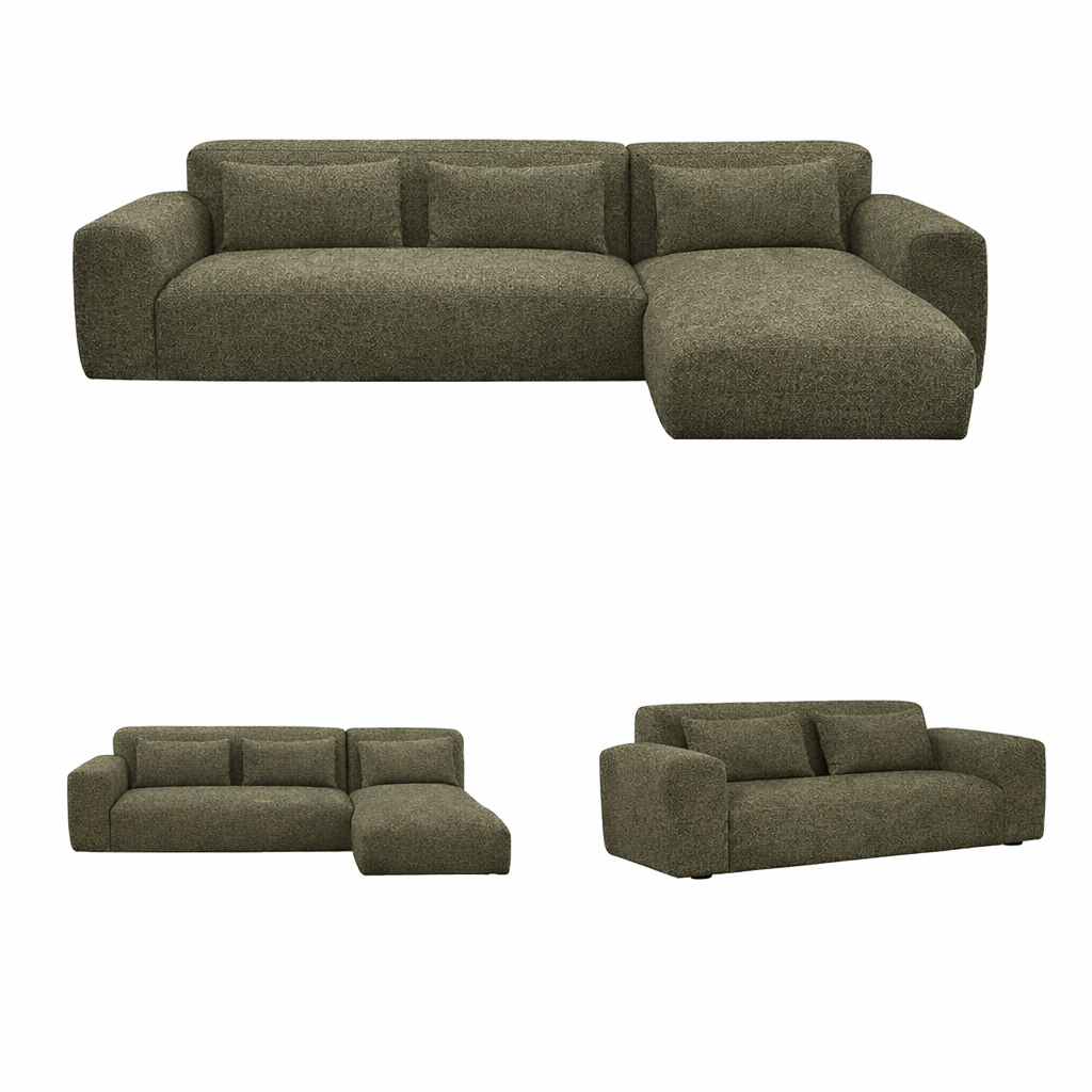 Sheena L shape Promise Olive