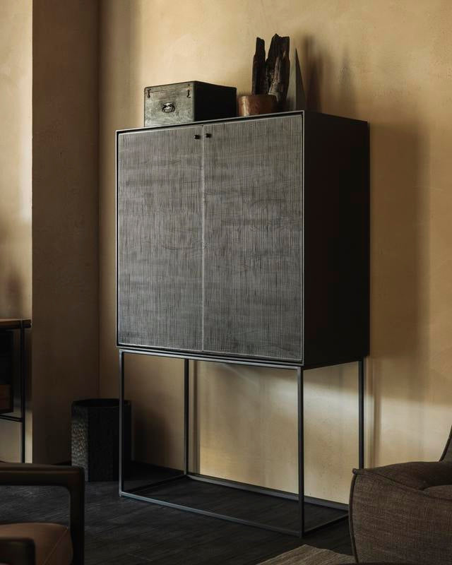 Grooves 2-Door Cupboard by Ethnicraft
