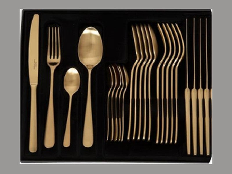 Coffret 24 Couverts Titanium