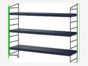 Pocket Wall Shelf – Blue by String Furniture