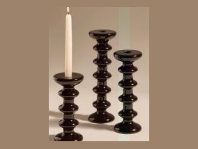 Sarah Lavoine Candle Holder – Black, Large