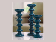 Sarah Lavoine Candle Holder – Blue, Large by Sarah Lavoine