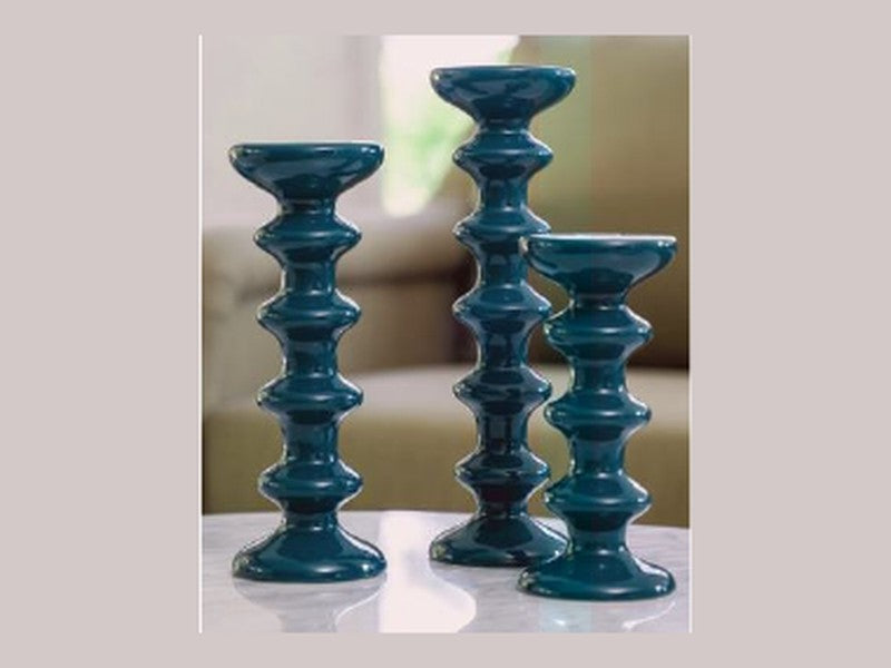 Sarah Lavoine Candle Holder – Blue, Large