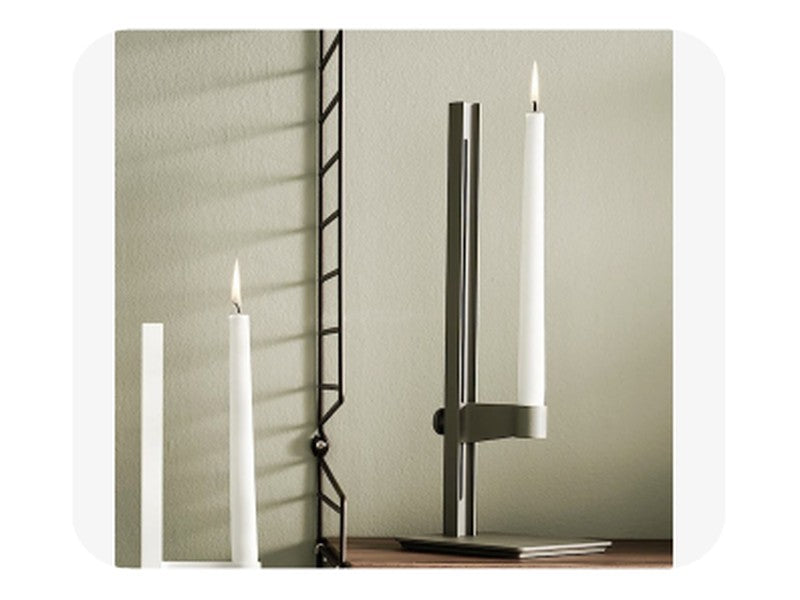 String Candle Holder – Green